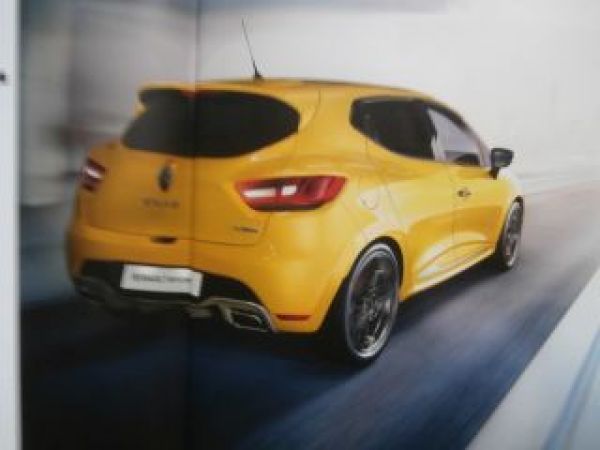 Renault Clio +GT + R.S. +Zubehör Juni 2014 NEU