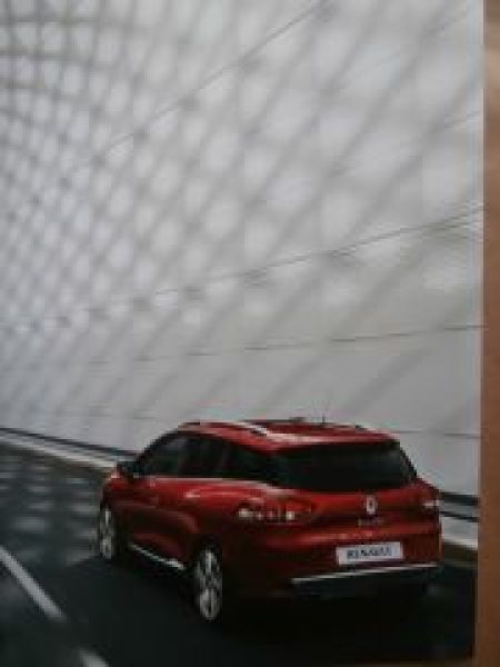 Renault Cllio Grandtour +GT Prospekt Juni 2014 NEU