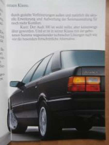 Audi 100 Typ44 +Katalysator +Avant +Turbo +quattro Januar 1990