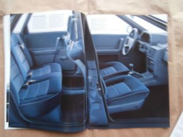 Audi 100 +Avant CC CD Typ44 Prospekt Januar 1986