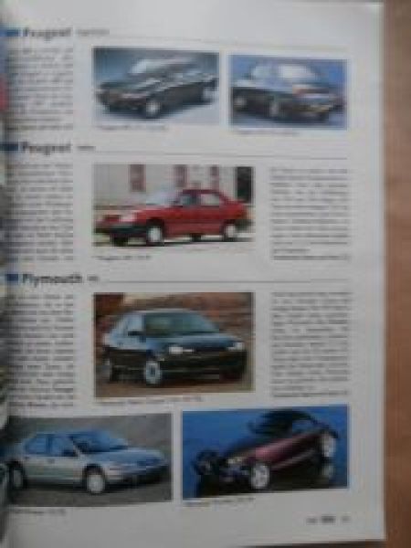 auto katalog Modelljahr 1997 1800 Autos aus aller Welt Porsche B