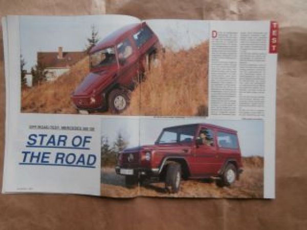 Auto Off 1/1992 Mai Juni Vitara,Toyota 4-Runner, Pajero, Fronter