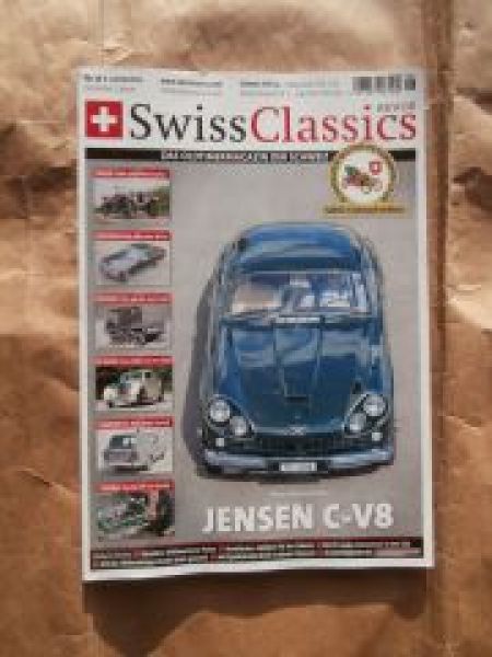 Swiss Classics Revue Nr.46-6 2014/15 Jensen C-V8,SS Jaguar,W124