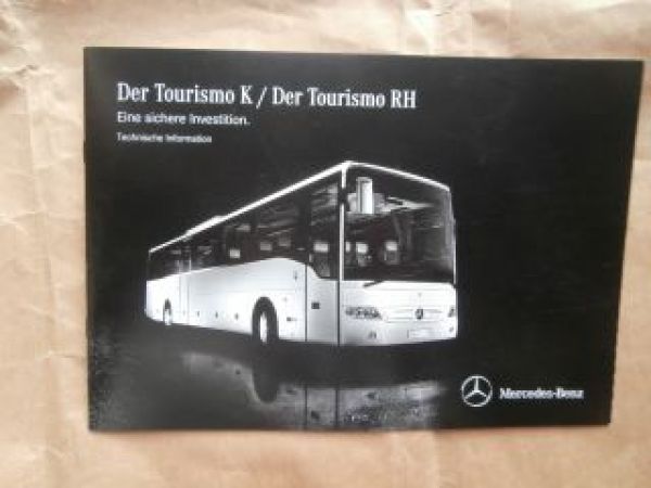 Mercedes Benz Tourismo M L K RH Prospekt September 2013 NEU