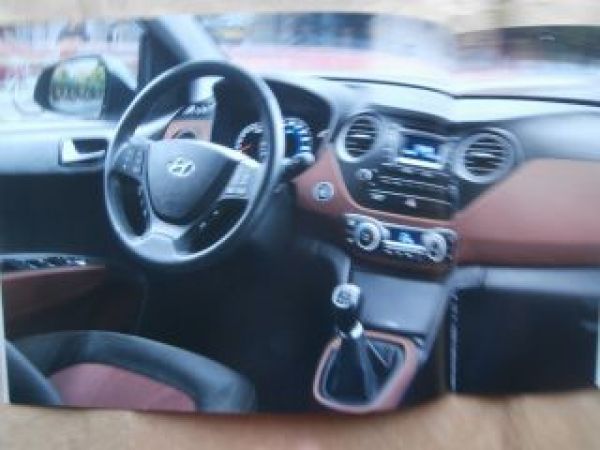 Hyundai i10 Prospekt März 2014 neues modell NEU