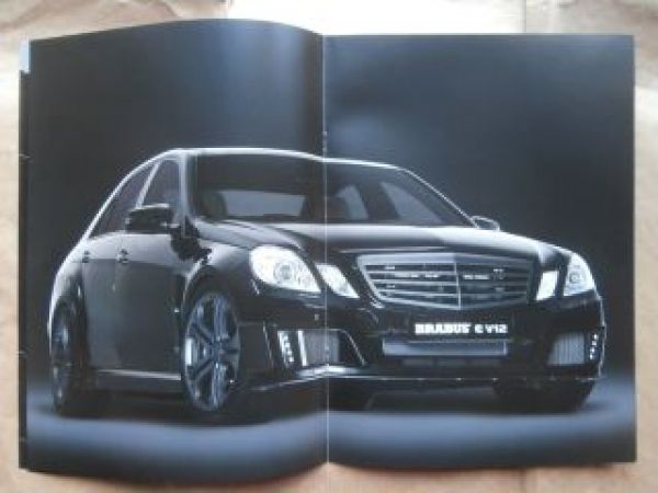 Brabus E-Klasse W/S 212 Prospekt Juni 2010 Rarität