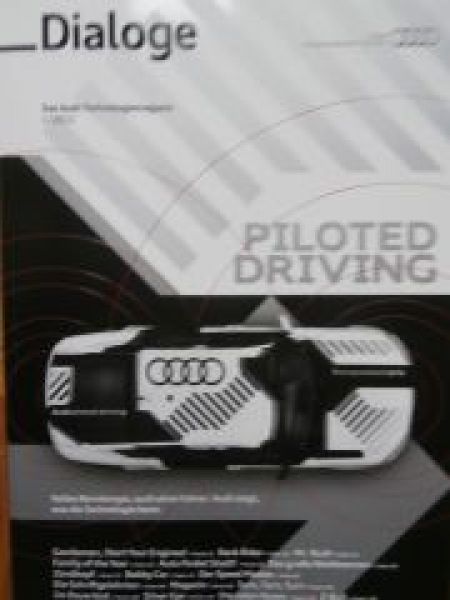 Audi Dialoge Technologiemagazin 1/2015 piloted driving,E-Bull