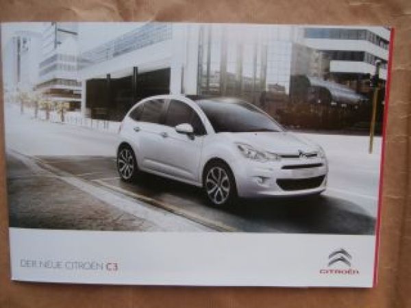 Citroen C3 +Red Block Prospekt April 2013 NEU