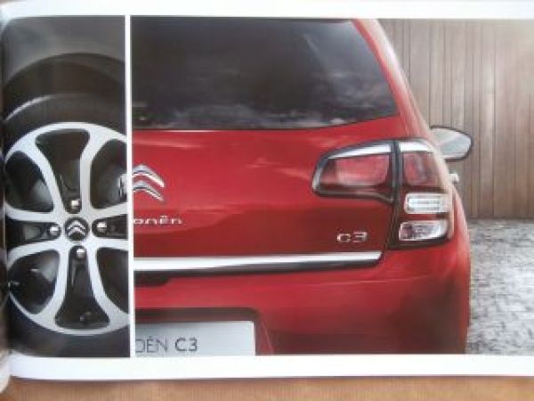 Citroen C3 +Red Block Prospekt April 2013 NEU