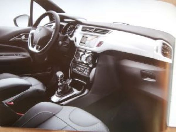 Citroen DS3 Opera Blue Preisliste 1.April 2014 NEU