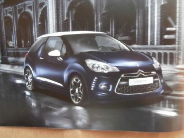 Citroen DS3 Opera Blue Preisliste 1.April 2014 NEU