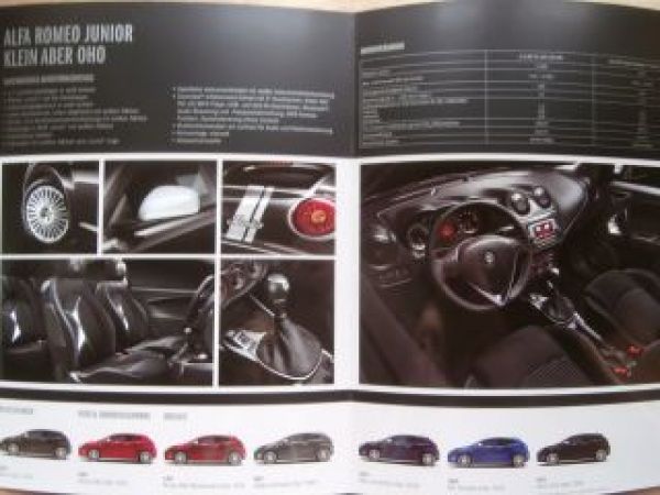 Alfa Romeo MiTo Junior Prospekt Oktober 2014 NEU