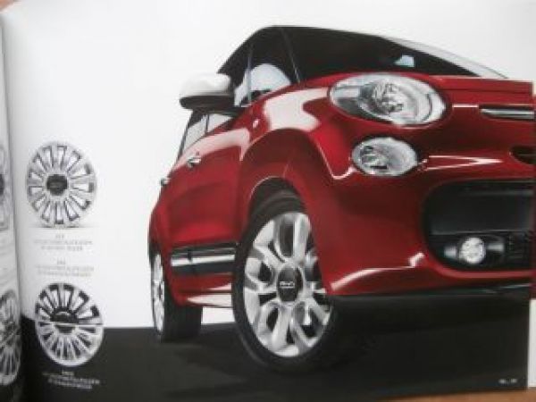 Fiat 500L +Lounge Prospekt August 2014 NEU