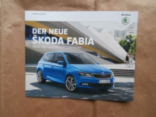 Skoda Fabia neues Modelle Dezember 2014 NEU