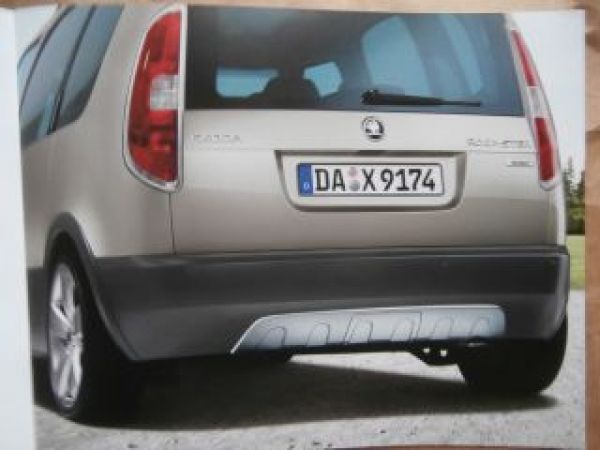 Skoda Roomster Scout Prospekt Mai 2014 NEU