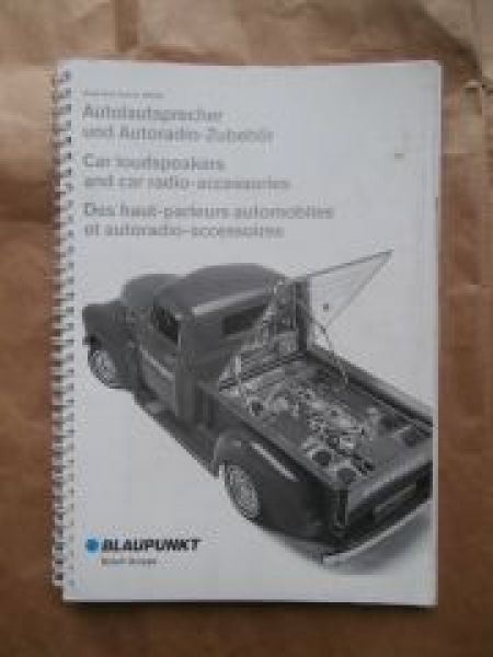 Blaupunkt Autolautsprecher & Zubehör Mobile Audio Systems 1995/9