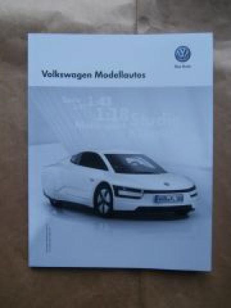 VW Modellautos Katalog Lifestyle Dezember 2014 NEU