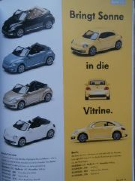 VW Modellautos Katalog Lifestyle Dezember 2014 NEU