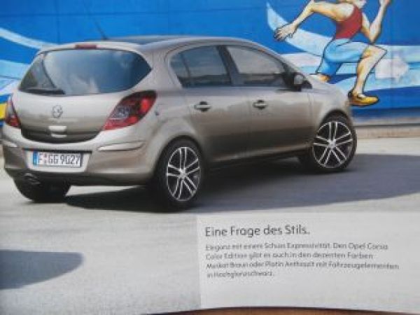 Opel Corsa D +OPC-Line +Designpaket +Zubehör November 2013 : Autoliteratur  Höpel