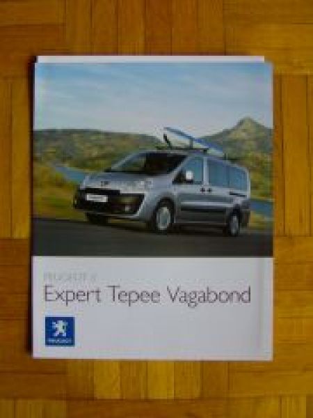 Peugeot Expert Tepee Vagabond Propekt 7/2008 NEU