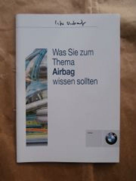 BMW Airbag Sicherheit 5er E39 X5 E53 E46 Compact 7er E23