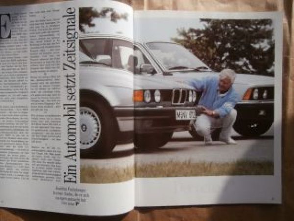 M Magazin der Mobilen Generation 4/1986 BMW 7er E32,Joachim Fuch