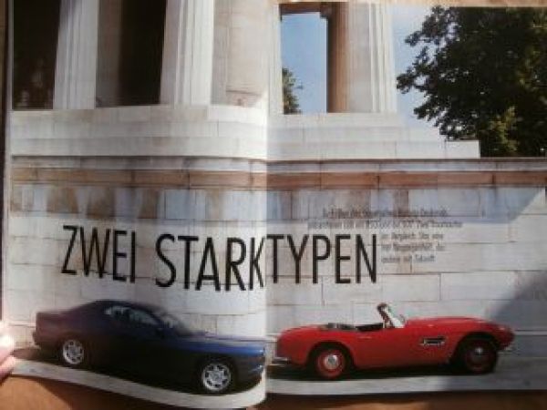 BMW Magazin 1/1992 507 vs. 850i E31,M5 E34 3.8,Lagerfeld,Cerruti