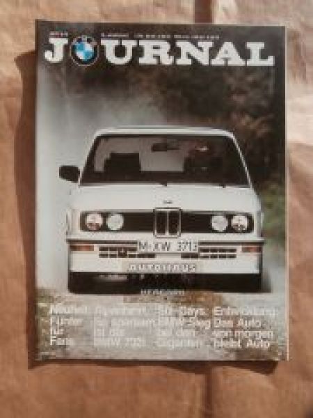 BMW Journal 6/1979 M535i E12, 732i E23,Motorsport