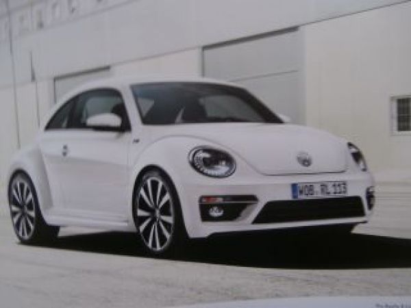 VW The Beetle + R-Line +GSR Prospekt November 2014 NEU