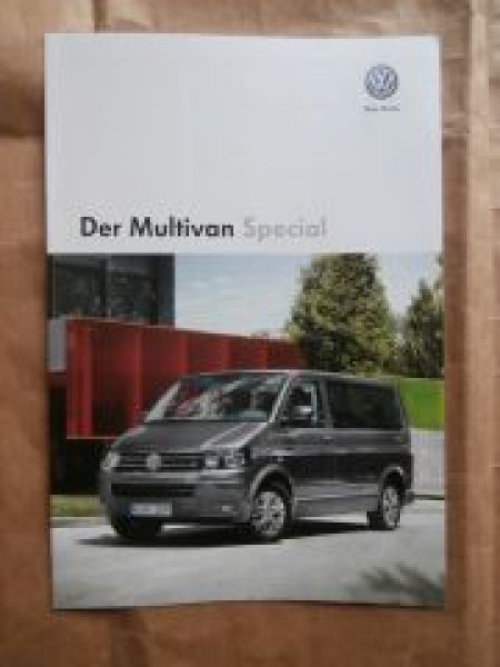 VW T5 Multiven Special Prospekt November 2014 NEU