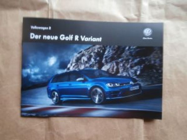 VW Golf7 R Variant Typ 5G Dezember 2014 NEU