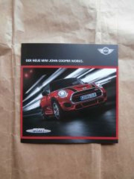 BMW Mini John Cooper Works F56 März 2015 NEU Rarität