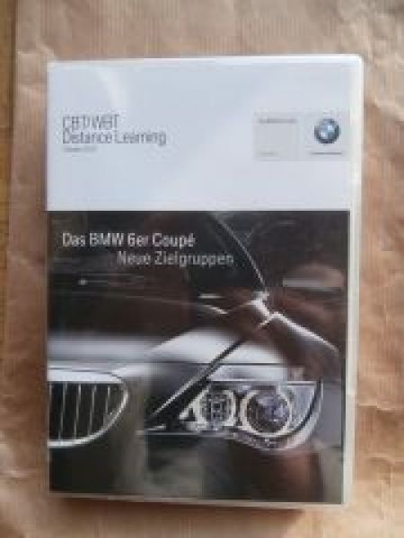BMW Argumente 6er Coupé E63 DVD Box Oktober 2003 NEU
