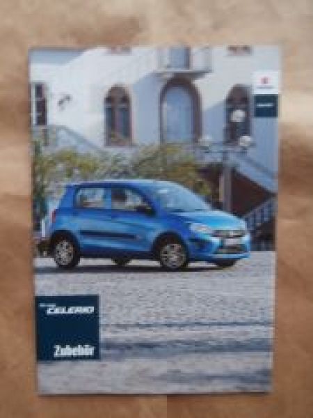 Suzuki Celerio Zubehör Prospekt September 2014 NEU