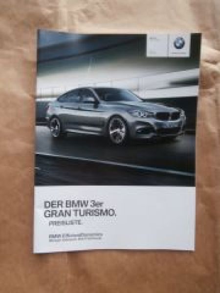 320i 328i 335i 318d 320d 325d 330d 335d F34 GranTurismo Juli 201