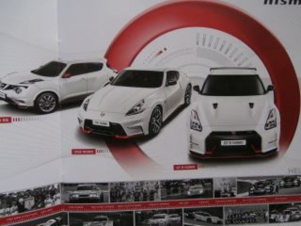 Nissan Juke Nismo RS Sonderprospekt November 2014 NEU