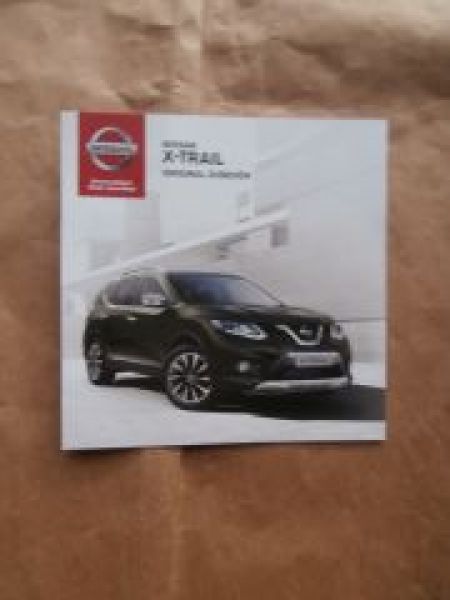 Nissan X-Trail Typ T32 zubehör Prospekt Juli 2014 NEU