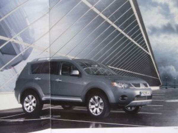 Mitsubishi Outlander Prospekt September 2007 Rarität