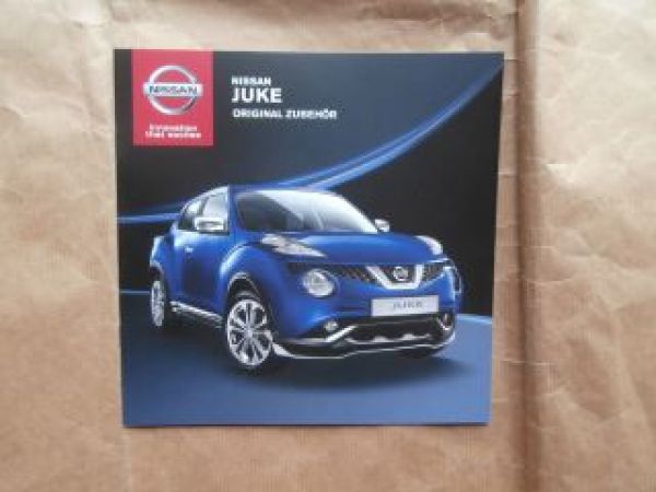 Nissan Juke Original Zubehör Katalog Typ F15 Juni 2014