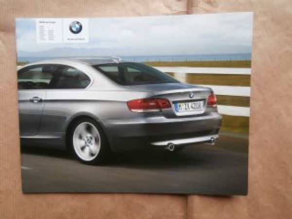 BMW 320i 325i 330i 335i +xi 320d 325d 330d 335+xd E92 März 2008