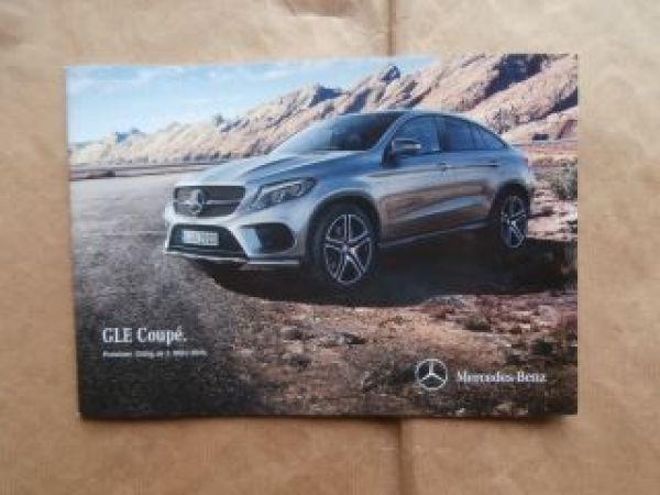 Mercedes Benz GLE Coupé C292 3.März 2015 350d 400 450 63 +S AMG