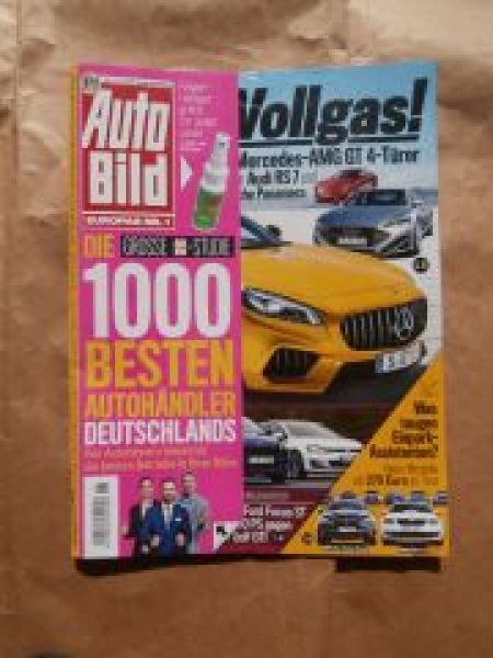 Auto Bild 11/2015 BMW Mini F56 vs. Mini 4-türer,Focus ST vs. Gol