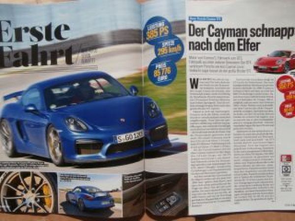 Auto Bild 11/2015 BMW Mini F56 vs. Mini 4-türer,Focus ST vs. Gol