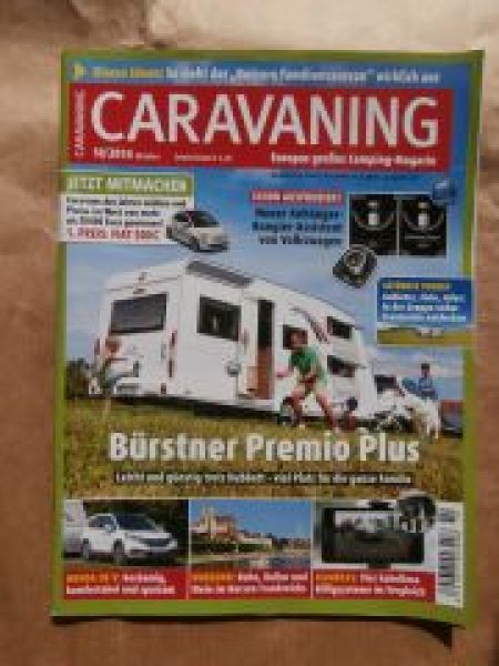 Caravaning 10/2014 Bürstner Premio Plus, Honda CR-V 2.2 4WD
