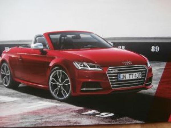 Audi TT TTS Coupé Roadster Typ 8S Oktober 2014 +exclusive