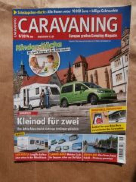 Caravaning 6/2014 LMC Musica, Eriba Nova, Dub-Box VW T1