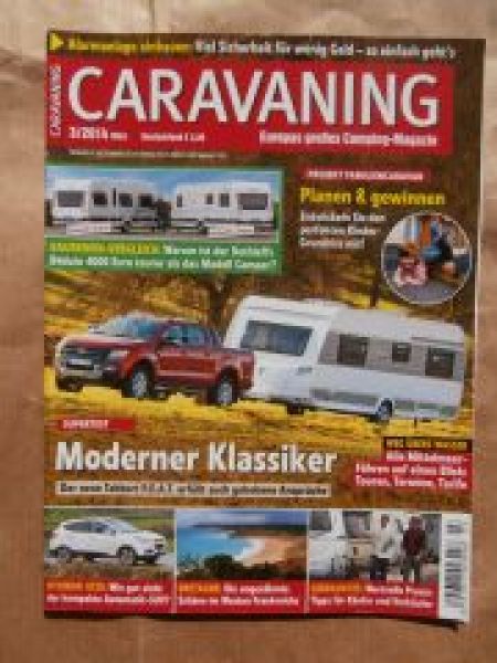 Caravaning 3/2014 Tabbert P.E.A.T,Hyundai ix35,Dethleffs Verglei
