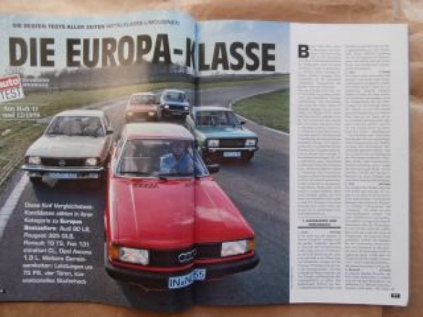 classiccars 12/2013 Simca Rallye 2 vs. Ford 15M RS vs. Kadett B