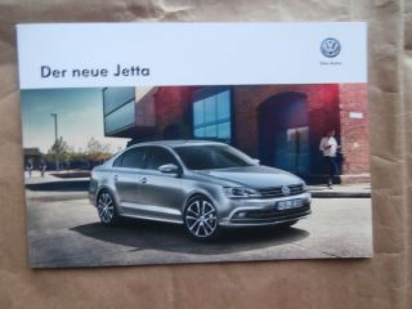VW Jetta +Hybrid Prospekt Oktober 2014 NEU