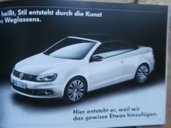VW Eos +Black Style +Exclusive Prospekt Oktober 2013